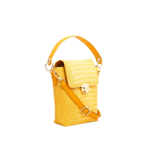 BR Yellow Causal Crossbody Bag