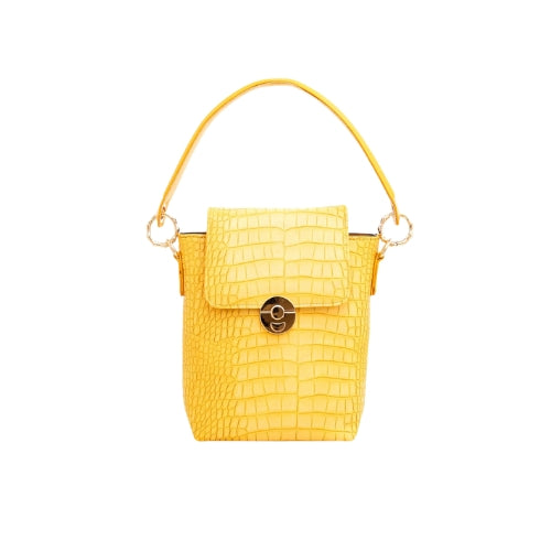 BR Yellow Causal Crossbody Bag